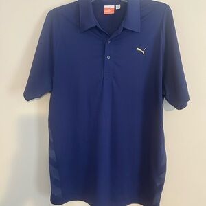 Puma Men’s Blue Polo Shirt Classic Design